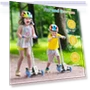 Превью Foldable Three Wheel Lean-to-Steer Scooter for Kids — Electric Vehicles, VUGHIUA