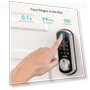 थंबनेल Smart WiFi Door Lock Set — Smart Home Security, hornbill