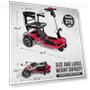 Thumbnail Ultra Lightweight Electric Powered Folding 4 Wheel Mobility Scooter — Mobility Scooters, ZiiROBOT
