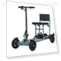 Four-wheel Electric Scooter with Seat — Electric Self-Balancing Scooters, FREEJOYER
