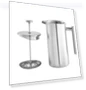 Превью Stainless Steel French Press Coffee Pot and Tea Kettle — Tea Brewing Essentials