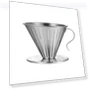 Превью Double-layer Stainless Steel Pour-over Coffee Filter — Permanent