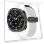Thumbnail Magnetic Folding Buckle Silicone Watch Band — Watch Accessories, Samsung