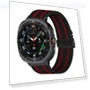 Thumbnail Parachute Buckle Stripe Nylon Elastic Braided Watch Band — Watch Straps & Bands, Samsung
