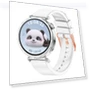 Превью Solid Color Rose Gold Buckle Silicone Watch Band — Girls' Watch Straps, Huawei