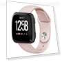Превью Solid Color Silicone Watch Band — Girls' Watch Straps, Fitbit