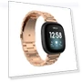 Превью Beads Stainless Steel Watch Band — Girls' Watch Straps, Fitbit