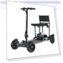 Four-wheel Electric Scooter with Seat — Electric Self-Balancing Scooters, FREEJOYER
