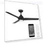 Thumbnail Smart Home Ceiling Fan with LED Light Kit — Ceiling Fan Wall Controls, WAC Lighting