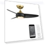 Превью 3-Blade Smart Home Ceiling Fan with LED Light Kit — Ceiling Fan Lighting Solutions, WAC Lighting