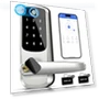 थंबनेल Keyless Entry Door Lock with Keypad and Fingerprint — Accessories, MSR X6