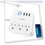Превью Smart Power Strip with 3 USB Ports and 3 Smart Outlets — Power Solutions & Surge Protection, GHome Smart
