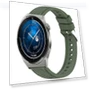 Stripe Texture Silicone Watch Band — Watch Accessories, Huawei