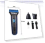 Thumbnail Light Nose Hair Device Barber Scissors Razor — Body Groomers, Kemei