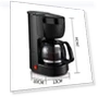 Превью Luxury Electric Drip 1 Cup Professional Coffee Maker — Brewing Excellence