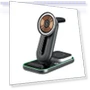 Thumbnail Magnetic 3-in-1 Wireless Charger with Night Light — Chargers