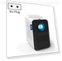 थंबनेल 180 ANSI Mini LED+LCD Smartphone Wireless Screen Projector — Home Theater Projectors