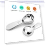Thumbnail 304 Thickened Stainless Steel Coffee Spoon Scales Scaling Spoon — Coffee Scoops, YG