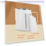 Превью Stainless Steel Coffee Pot with Scale — Coffee Scoops