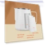 Превью Stainless Steel Coffee Pot with Scale — Stovetop Moka Pots