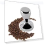 Превью Stainless Steel Powder Press Flat Bottom Coffee Powder Hammer — Coffee & Espresso Machine Components