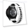 Thumbnail Two Color Stripes Reverse Buckle Silicone Watch Band — Bands, Samsung