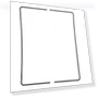 Thumbnail Front LCD Screen Bezel Frame — Repair Kits, Samsung