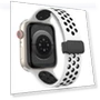 थंबनेल Magnetic Buckle Silicone Watch Band — Watch Accessories