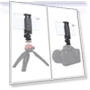 थंबनेल 1/4 inch Screw Thread Cold Shoe Tripod Mount Adapter with Phone Clamp — Shoe Mounts, PULUZ