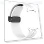 Thumbnail Magnetic Folding Buckle Silicone Watch Band — Watch Accessories, Samsung