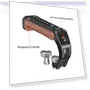 Thumbnail Arri Metal Wooden Top Handle with Cold Shoe Mount — Battery Grips, PULUZ