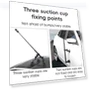 Thumbnail Dual-leg and Single-leg Car Suction Cup Mount with Selfie Stick Set — Vehicle Phone Holders