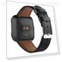 Превью Leather Watch Band with Round Tail Buckle — Watch Straps & Bands, Fitbit