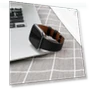 Превью Leather Watch Band with Round Tail Buckle — Watch Straps & Bands, Fitbit