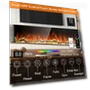 Thumbnail 3 Sided Electric Fireplace Insert — Electric Heating Solutions, Cosmopolitan Fireplaces
