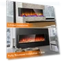 Thumbnail 3 Sided Electric Fireplace Insert — Electric Heating Solutions, Cosmopolitan Fireplaces