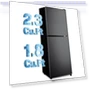 Thumbnail Fridge with Bottom Freezer and Drawer — Mini Fridges, Anypro