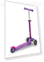 Превью Mini Deluxe LED Three-Wheeled Lean-to-Steer Scooter — Push Scooters, Micro