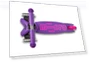Превью Mini Deluxe LED Three-Wheeled Lean-to-Steer Scooter — Push Scooters, Micro