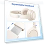 Thumbnail Over Ear Foldable Headphones with Microphone — In-Ear Headphones, Botesty Sound