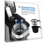 Thumbnail Personal Single-Serve Compact Coffee Maker — Single-Cup Coffee Makers, Elite Gourmet