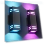 Thumbnail Smart Outdoor Wall Lights RGB — Garden Illumination, KIZON