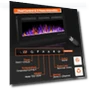 Thumbnail Ultra-Thin Wall Fireplace Heater — Electric Heating Solutions, BETELNUT