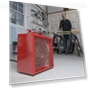 Превью Electric Fan-Forced Industrial Garage and Workshop Utility Space Heater — Portable Electric Heaters, Comfort Zone