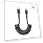 Retractable Coiled PD Fast Charging Cable — Cables, HAWEEL