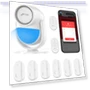 Превью WiFi Home Alarm System with PIR Motion Sensor — Smart Home Security, CPVAN