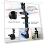 Thumbnail Live Broadcast Desktop Articulating Arm Holder with Phone Clamp — Vehicle Phone Holders, PULUZ