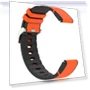 Thumbnail Quick Release Buckle Silicone Leather Watch Band — Watch Straps & Bands, Garmin