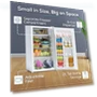 Thumbnail Single Door Compact Refrigerator with Freezer — Mini Fridges, Igloo