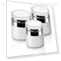 Thumbnail Airless Pump Jars Set — Travel Bottles, Mluchee